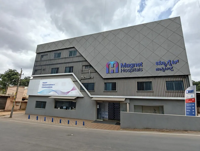 Magnet Hospital Jalahalli building exterior