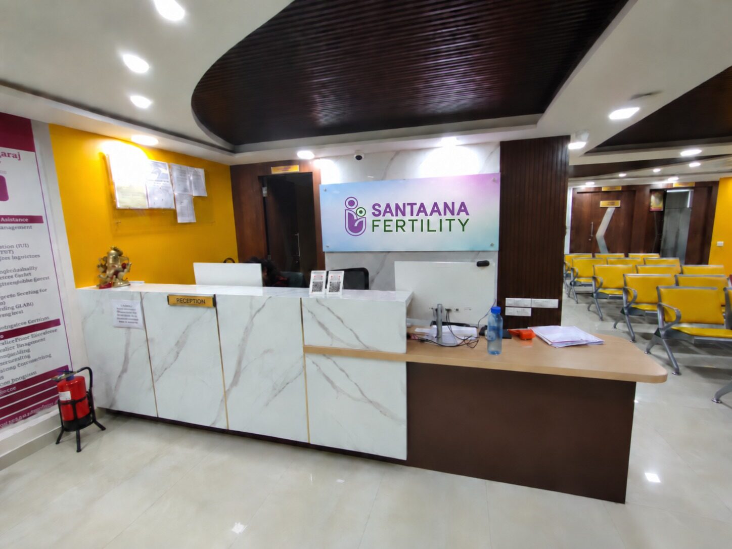 Fertility centre reception, Jayanagar